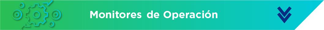 Monitores de operación